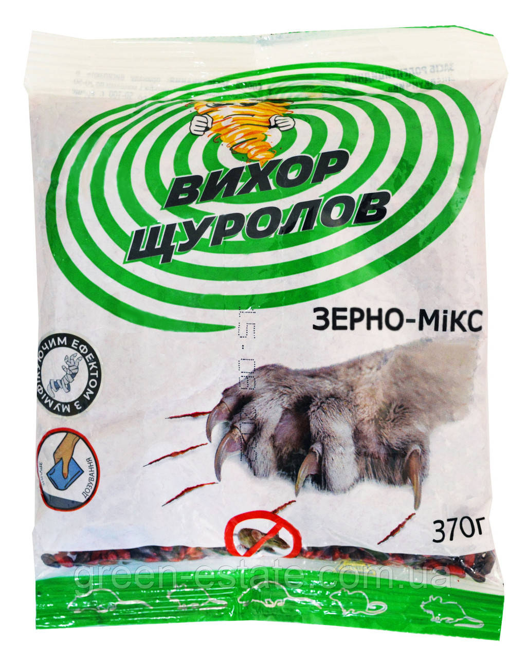 Вихор Щуролов зерно-мікс з муміфікуючим ефектом 370 г.