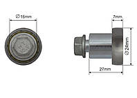 Ролик сдвижной крыши полуприцепа Ø24x7x27 KOGEL