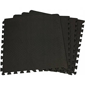 Мат-пазл (ласточкин хвіст) SportVida Mat Puzzle 10 мм SV-HK0176 Black Скидка All 1831