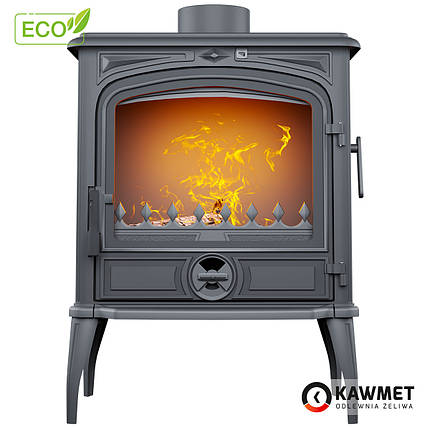 Піч камін чавунна KAWMET Premium SELENA (6,5 kW) EKO, фото 1