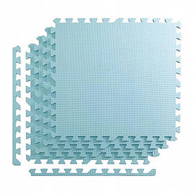 Мат-пазл (ласточкин хвіст) 4FIZJO Mat Puzzle EVA 120 x 120 x 1 cм 4FJ0073 Light Blue Скидка All 1879