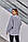 Світшот жіночий з принтом Нью-Йорк повсякденний світшот оверсайз сірого кольору, фото 4