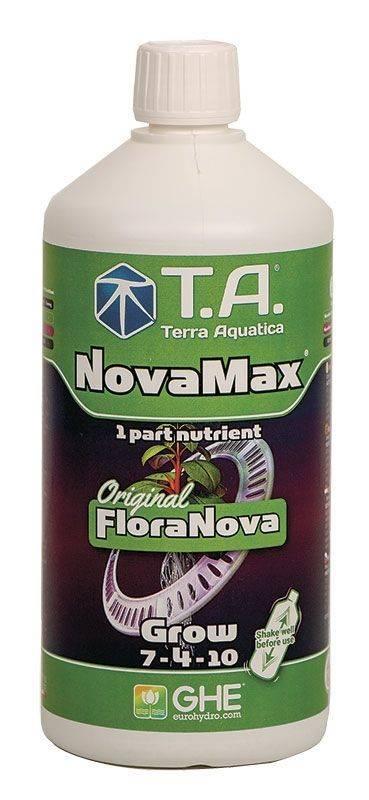 Мінеральне удобрювання Terra Aquatica (GHE) FloraNova Grow (Nova Max) (473ml). Франція