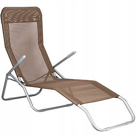 Шезлонг (лежак) для пляжу, тераси та саду Springos GC0048