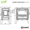 Піч камін чавунна KAWMET Premium EOS (10 kW) EKO, фото 9