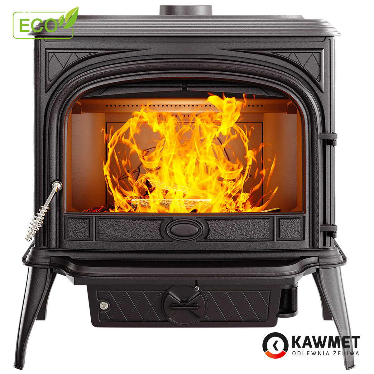 Піч камін чавунна KAWMET Premium SPHINX (13,9 kW) EKO