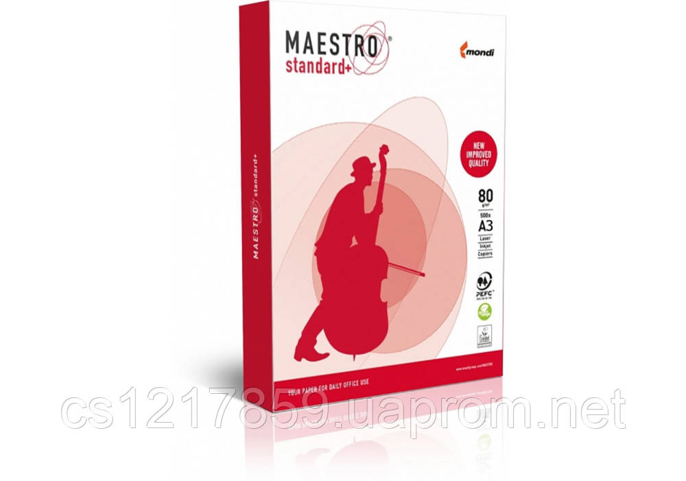 Папір А3 MAESTRO STANDARD 80г/м2 500арк.