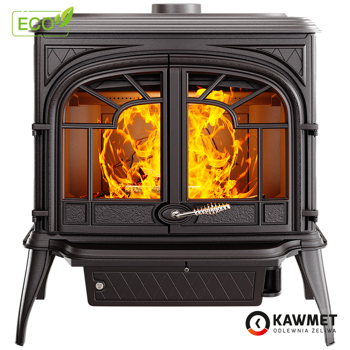 Піч камін чавунна KAWMET Premium ZEUS (11,3 kW) EKO