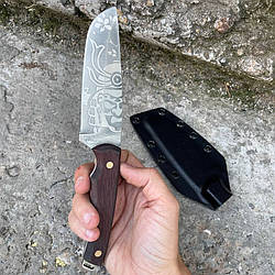 Ніж САМУРАЙ Gorillas BBQ туристичний сталь 5Cr14MoV KN30