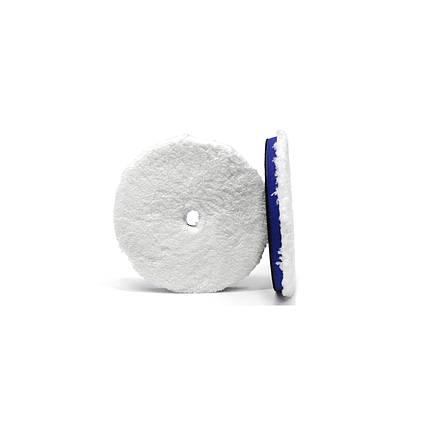 Полірувальний круг мікрофібровий ріжучий - MaxShine Microfiber Cutting Pad 130 мм. синій (2051130B), фото 1