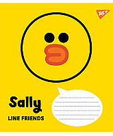 Набір зошитів учнівських А5/12 кл. YES Line Friends, (25 штук мікс)