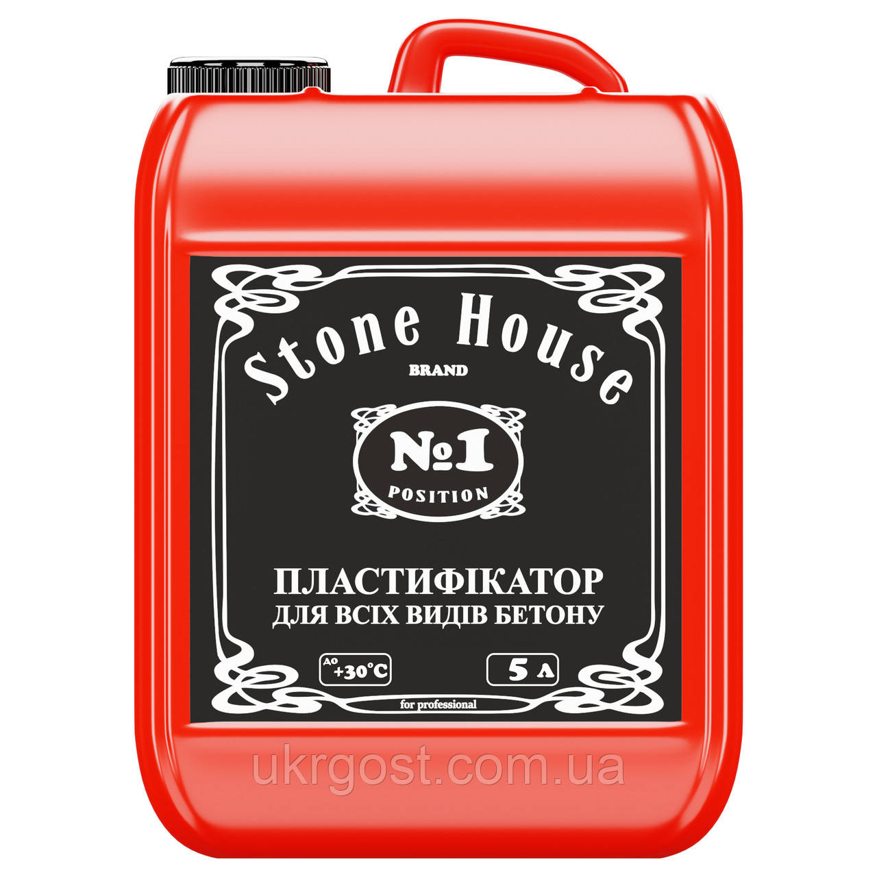 Пластифікатор Stone House №1 Для всіх видів бетону 5 л