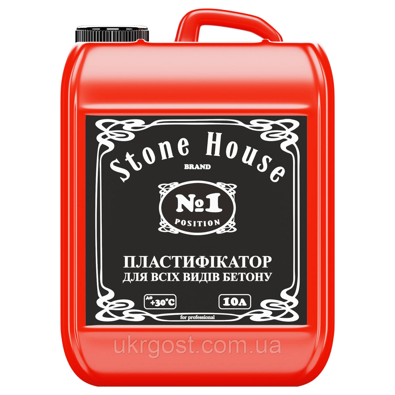 Пластифікатор Stone House №1 Для всіх видів бетону 10 л
