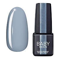 Гель лак Baby Moon Cold Ocean Gel polish № 010 блакитна сталь 6 мл