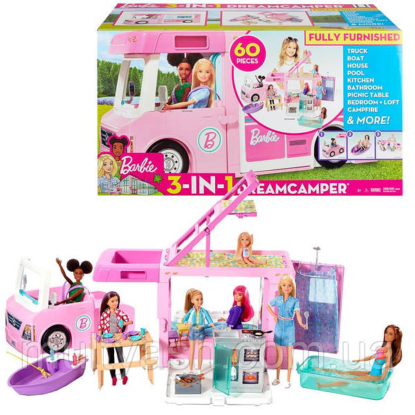 Barbie 3 in 1 DreamCamper Vehicle 1668277927