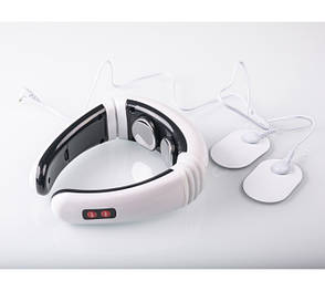 ЕЛЕКТРИЧНИЙ ІМПУЛЬСНИЙ МАССАЖЕР ДЛЯ ШИЇ Й СПИНИ VR PORTABLE PULSE MASSAGER NM-1804, фото 3