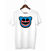 Дитяча біла футболка з принтом Hagi Vagi. Хагі Ваги Push IT