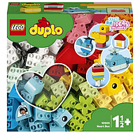 Конструктор LEGO Duplo 10909 Шкатулка-сердце 80 деталей для малышей от 18 мес.