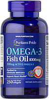 Жирные кислоты омега-3 Puritan's Pride Omega-3 Fish Oil 1000 mg 250 капс.