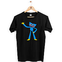 Дитяча чорна футболка з принтом Hagi Vagi. Хагі Вагі Push IT