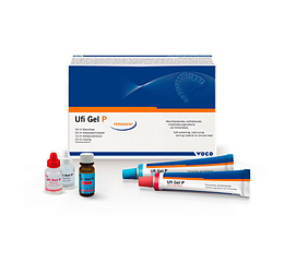 Ufi Gel P 50г +50мл (Уфі гель П) М'яка прокладка для перебазування протезів