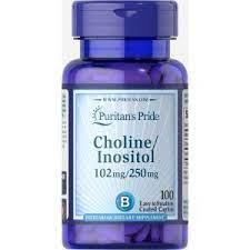 Choline Inositol Puritan's Pride, 100 таблеток