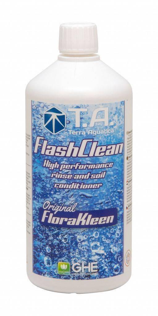 Мінеральне удобрювання Terra Aquatica FlashClean (GHE FloraKleen) (1L). Франція