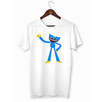 Дитяча біла футболка з принтом Hagi Vagi. Хагі Ваги Push IT