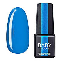 Гель лак Baby Moon Cold Ocean Gel polish № 020 ярко-голубой 6 мл