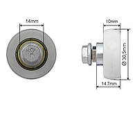 Ролик сдвижной крыши полуприцепа Ø30x10x14,7