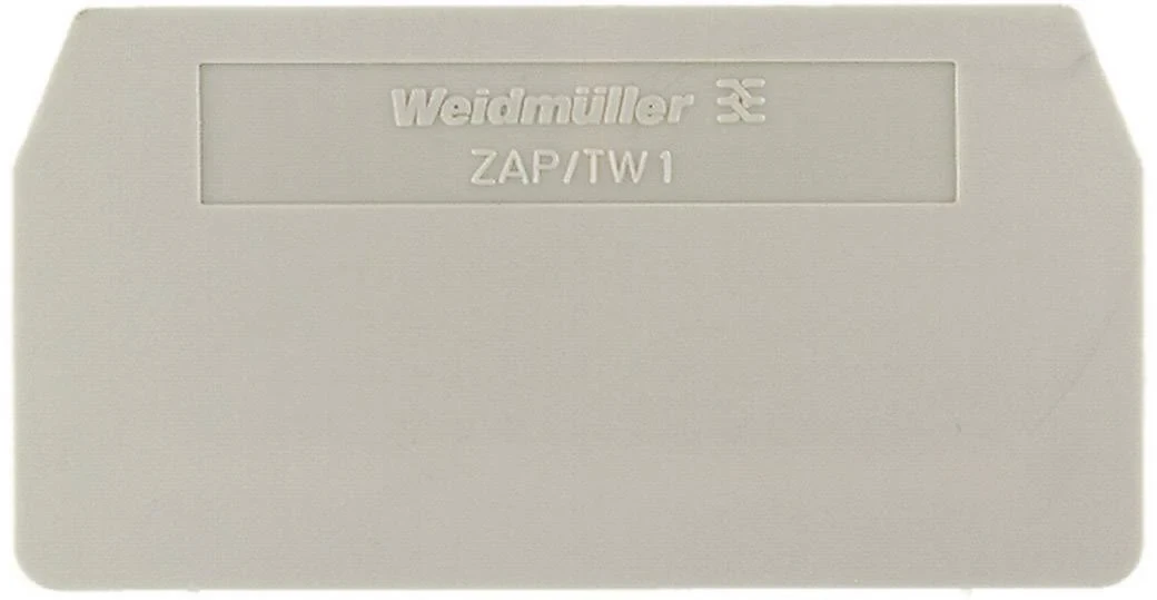 Weidmuller Концевая пластина перегородка ZAP TW ZDK2.5 BL 1748800000