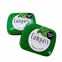 Конфеты Compass Fresh mints без сахара (перечная мята), 14 г