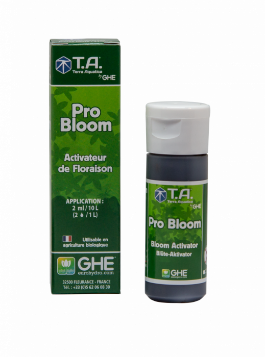 Біостимулятор кольорів Pro Bloom Terra Aquatica (GHE Bio Bloom) (30ml). Оригінал. Франція