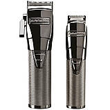Набір для стрижки BaByliss PRO GunSteelFX Clipper & Trimmer Set Black FX8705E, фото 3