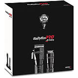 Набір для стрижки BaByliss PRO GunSteelFX Clipper & Trimmer Set Black FX8705E, фото 4