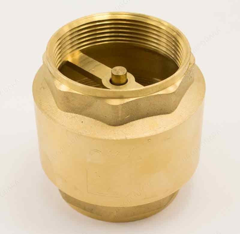 Зворотний клапан латунний шток 3/4" (3/4")