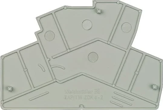 Weidmuller Концевая пластина перегородка ZAP/TW ZDK 4-2 8670760000
