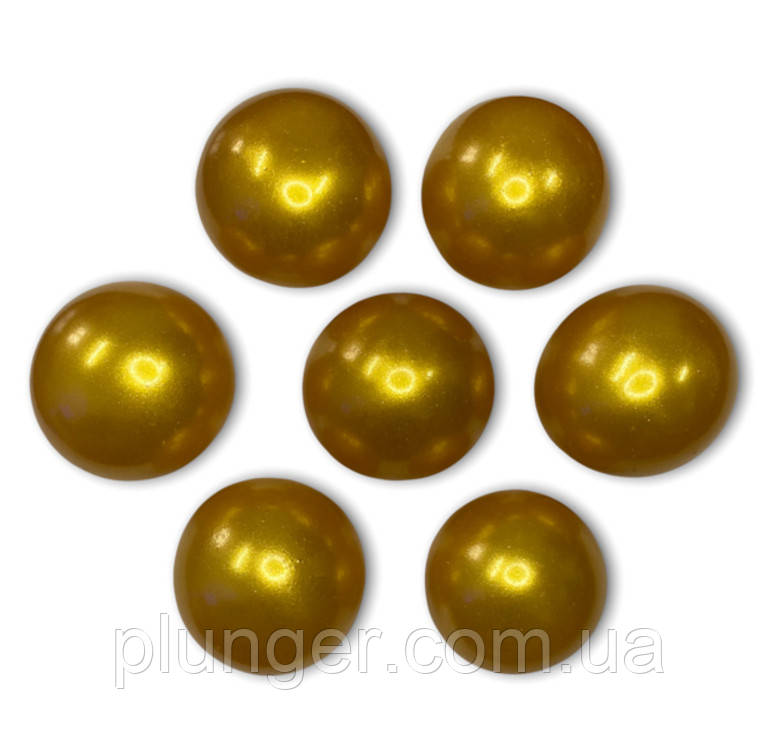 Кульки желейні для кондитерських виробів міні Золоті, фото 1