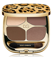 Тени для век Dolce&Gabbana Felineyes Intense Eyeshadow Quad 2 Sweet Cocoa