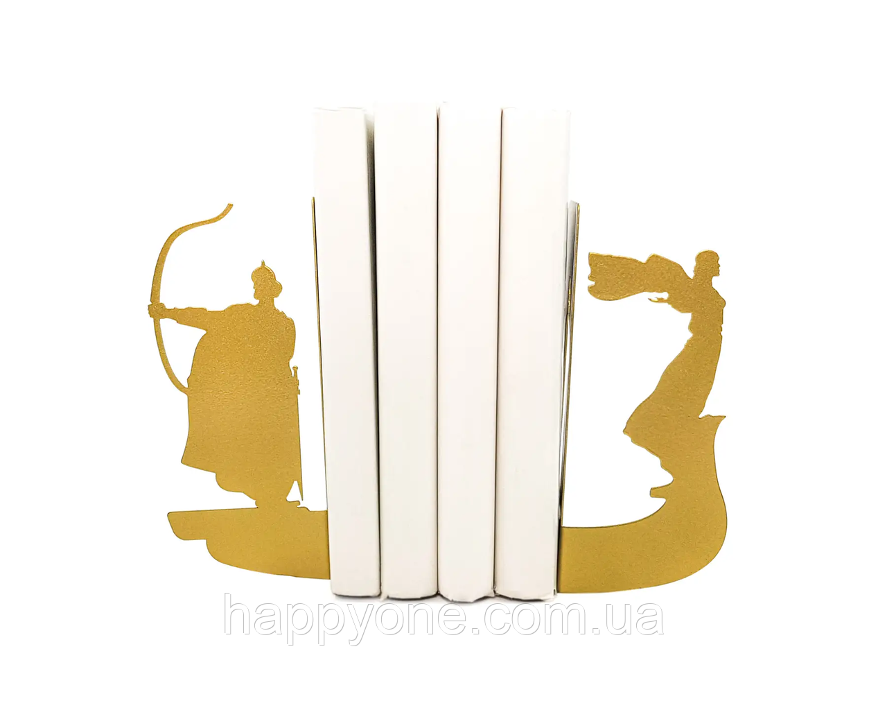 Тримачі для книг "Засновники Києва" (золотисті)
