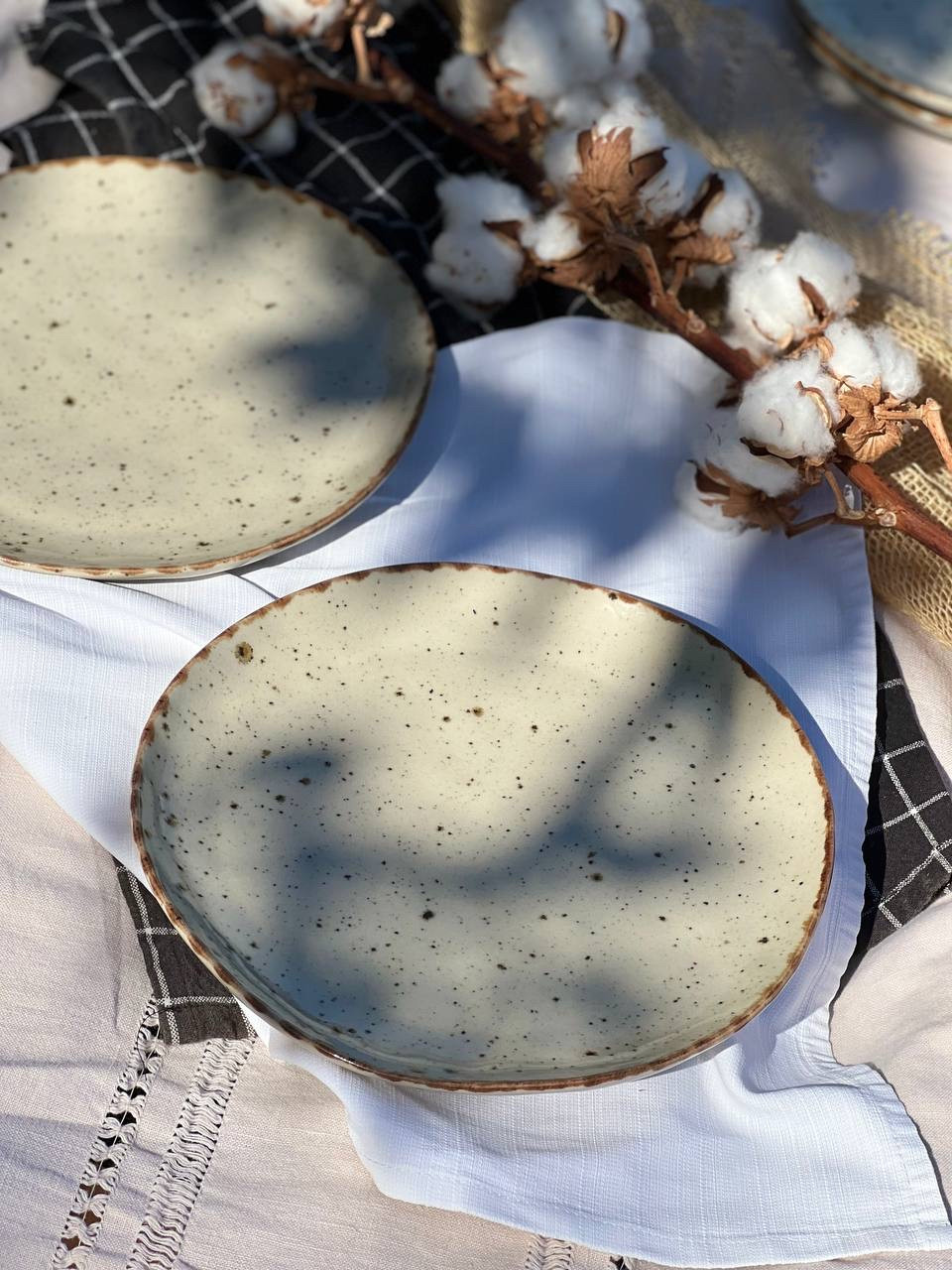 Тарілка «Кругла» 24 см, «SAND space», фото 1