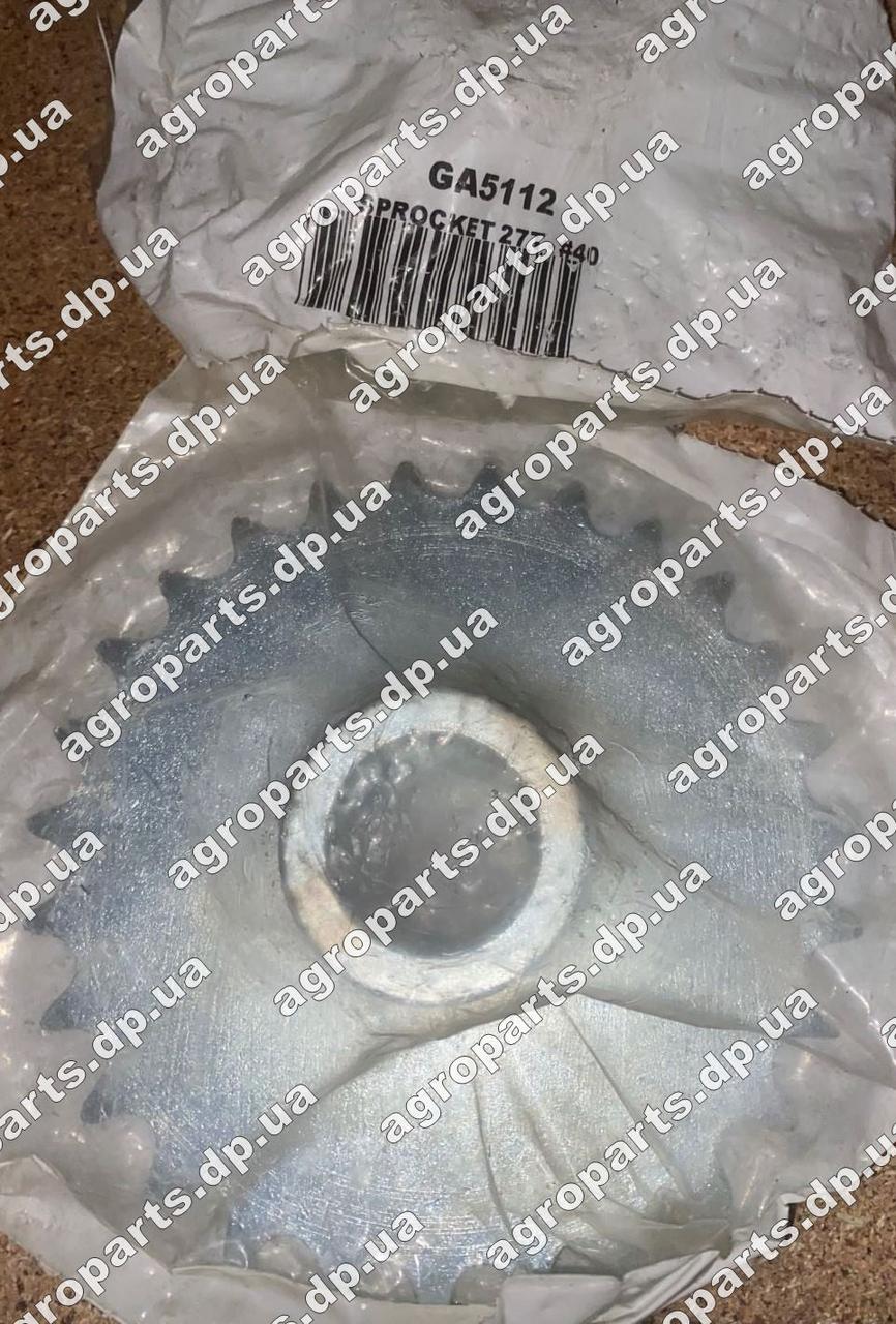 Зірочка GA5112 KINZE 27T hex bore ⅞ " зірочки з маточиною запчастини 808-154С
