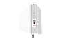 Обігрівач керамічний конвекційний Model S 120 із терморегулятором Smart Install 20 кв.м. Метал, Електронне, Білий, фото 4