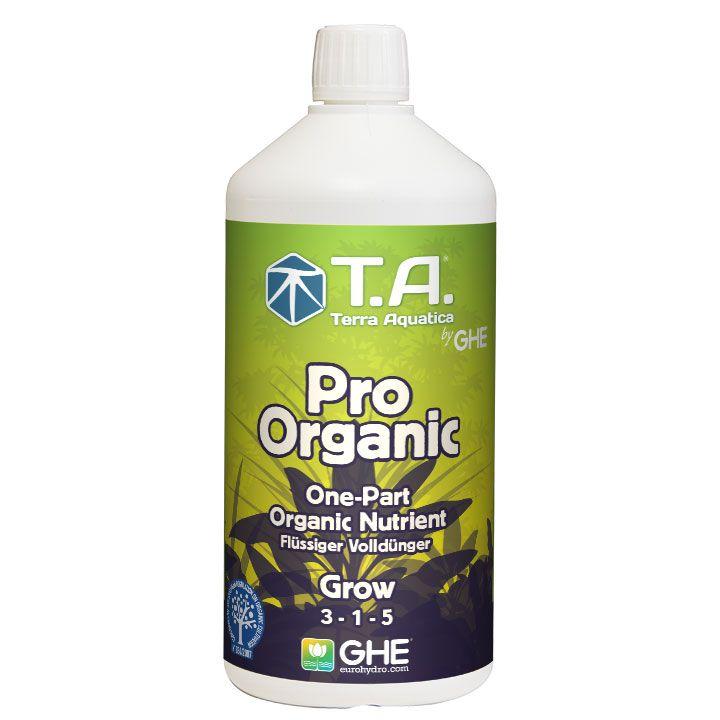 Органічне удобрювання Terra Aquatica Pro Organic Grow (GHE BioThrive Grow) 1L. Оригінал. Франція.
