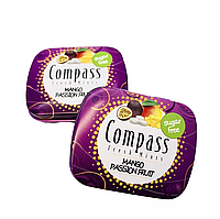 Цукерки Compass Fresh mints без цукру (манго-маракуя), 14 г