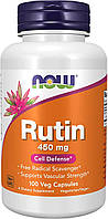 Рутин (Rutin) NOW Foods, 450 мг 100 растительных капсул