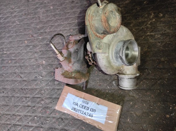 No69 Б/у Турбіна 282012A740 для Kia Ceed I30 2007-2012, фото 1