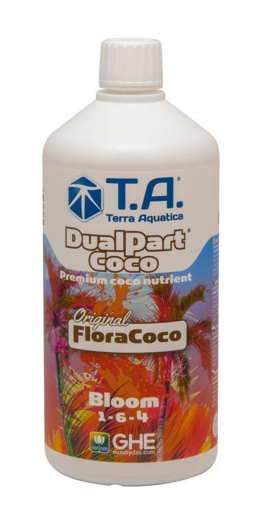 Мінеральне добриво Terra Aquatica Dualpart (GHE FloraCoco Bloom) (500ml). Франція