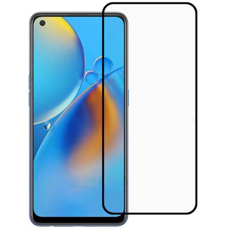 Захисне скло для OPPO A74 / чорний