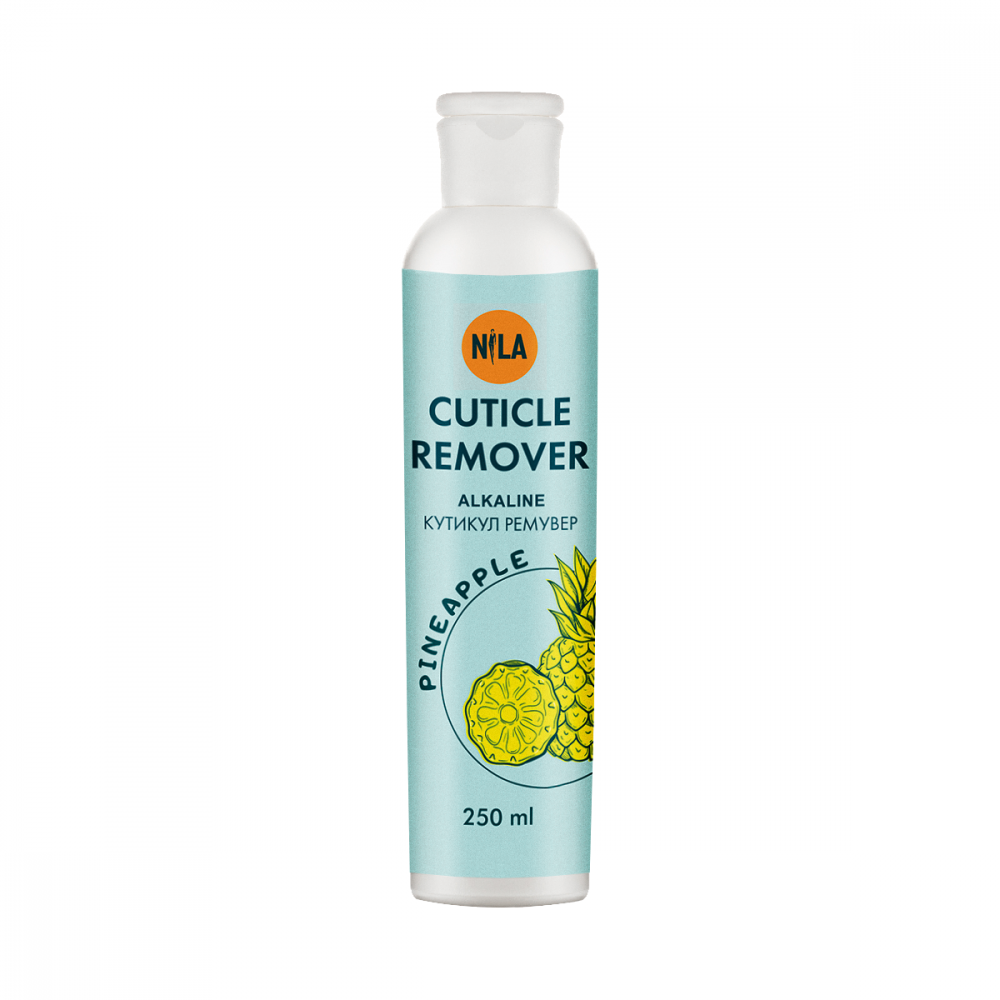 Ремувер для видалення кутикули лужний Nila Cuticle Remover 250мл. ананас, фото 1